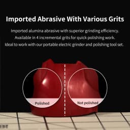 DSPIAE LM-10 #2000~#10000 Polishing Compound Sponge Polishing Pad ES-P Portable Electric Sharpening Pen Model Making DIY Tools