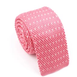 New Fashion Men's Knitted Tie Print Floral Flower Skinny Narrow Slim Knit Warm Neck For Men Woven Designer Daily Wear Cravat