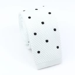 New Fashion Men's Knitted Tie Print Floral Flower Skinny Narrow Slim Knit Warm Neck For Men Woven Designer Daily Wear Cravat