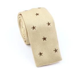 New Fashion Men's Knitted Tie Print Floral Flower Skinny Narrow Slim Knit Warm Neck For Men Woven Designer Daily Wear Cravat