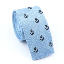 New Fashion Men's Knitted Tie Print Floral Flower Skinny Narrow Slim Knit Warm Neck For Men Woven Designer Daily Wear Cravat
