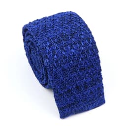 New Fashion Men's Knitted Tie Print Floral Flower Skinny Narrow Slim Knit Warm Neck For Men Woven Designer Daily Wear Cravat