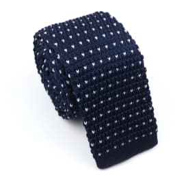 New Fashion Men's Knitted Tie Print Floral Flower Skinny Narrow Slim Knit Warm Neck For Men Woven Designer Daily Wear Cravat