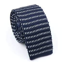 New Fashion Men's Knitted Tie Print Floral Flower Skinny Narrow Slim Knit Warm Neck For Men Woven Designer Daily Wear Cravat