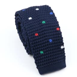 New Fashion Men's Knitted Tie Print Floral Flower Skinny Narrow Slim Knit Warm Neck For Men Woven Designer Daily Wear Cravat
