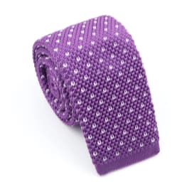 New Fashion Men's Knitted Tie Print Floral Flower Skinny Narrow Slim Knit Warm Neck For Men Woven Designer Daily Wear Cravat