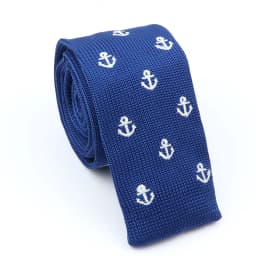 New Fashion Men's Knitted Tie Print Floral Flower Skinny Narrow Slim Knit Warm Neck For Men Woven Designer Daily Wear Cravat