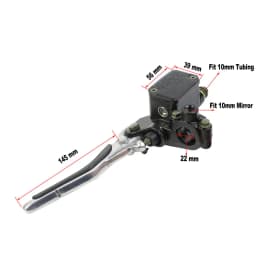 Motorcycle Rear Brake Clutch Master Cylinder Reservoir Left and Right Levers for Yamaha YQ50 Aerox MBK Nitro 1997-2013