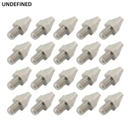Silver MX Foot Pegs Spike Motorcycle Cleats Pin Rivet Replacement Offroad Style For Harley Floorboards Shifter Brake Pedal Pegs