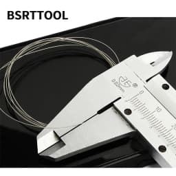 BSRTTOOL 0.3/0.5mm Diamond Wire Saw Blade Cutting Tool Emery Electroplate Diy Hand Cut Equipment For Glass Stone Marble Wood