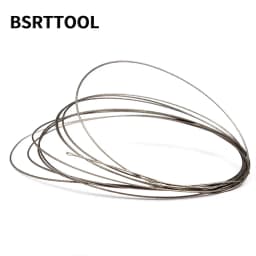 BSRTTOOL 0.3/0.5mm Diamond Wire Saw Blade Cutting Tool Emery Electroplate Diy Hand Cut Equipment For Glass Stone Marble Wood