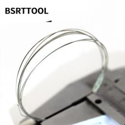 BSRTTOOL 0.3/0.5mm Diamond Wire Saw Blade Cutting Tool Emery Electroplate Diy Hand Cut Equipment For Glass Stone Marble Wood