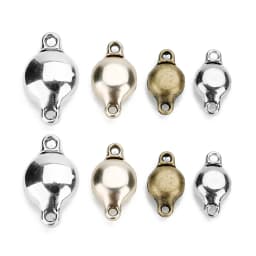 5sets/lot Strong Strong Magnetic Clasps fit 8*14/12*20mm Leather Bracelet Buckle Connectors Hook For Jewelry Making Wholesale