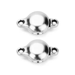 5sets/lot Strong Strong Magnetic Clasps fit 8*14/12*20mm Leather Bracelet Buckle Connectors Hook For Jewelry Making Wholesale