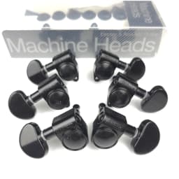 Wilkinson 3+3 Tuning Keys Pegs 19:1 Guitar Machine Heads Tuners For LP SG Electric or Acoustic Guitar WJ303 Silver Black Gold