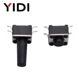 50pcs 4.5*4.5*4/5/6/7/8/9/10/12mm Momentary Tactile Tact Push Button Switch On Off 4 Pins SMD SMT Microswitch Electronic Set