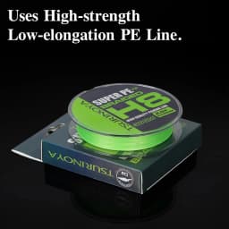 TSURINOYA 150M 100M 8 Weaves PE Fishing Line H8 Ultra-long Casting 8 Strand Braided Smooth Multifilament Line 14-50LB
