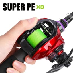 TSURINOYA 150M 100M 8 Weaves PE Fishing Line H8 Ultra-long Casting 8 Strand Braided Smooth Multifilament Line 14-50LB