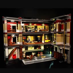Led Light Set for 75827 Building Blocks City Street Ghostbusters Firehouse Headquarters( Not Include the Building Blocks Model )