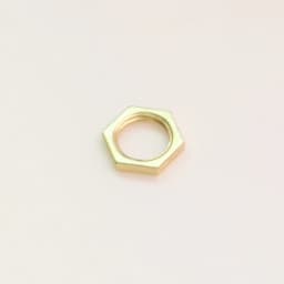 50pcs Metal Hexagonal Nut Clock Movement Accessory DIY Clock Kits