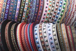 HOT 5 Yards 2CM Vintage Ethnic Jacquard Embroidery Ribbon Boho Lace Trim DIY Clothes Bag Accessories Custom
