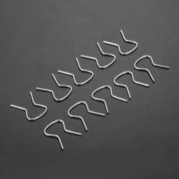 10Pcs Auto Roll Up Retaining Winder Handle Clips Car Door Window Crank Clip Metal Retainer for Buick Cadillac Chevrolet Pontiac