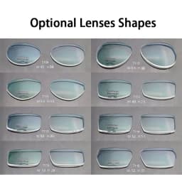New 2022 Rimless Glasses Frame with Recipe Customized Lenses Shapes Flexible Temple Legs Prescription Eyeglasses for Men Women