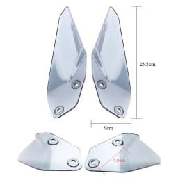 Side Windshield Windscreen Panel Wind Deflector For BMW GS R1200 1250 Adventure R1200GS R1250GS ADV LC 2023 R1250GSA Windshield