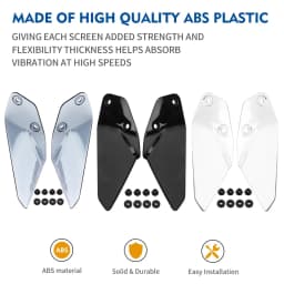 Side Windshield Windscreen Panel Wind Deflector For BMW GS R1200 1250 Adventure R1200GS R1250GS ADV LC 2023 R1250GSA Windshield