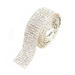 1 Yard Self Adhesive AB Crystal Rhinestone Sticker Diamond Ribbon Sticker Colorful Rhinestones for Art Craft DIY Car Phone Decor