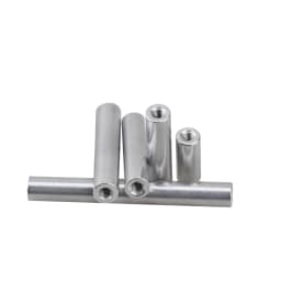 M2 M2.5 M3 M4 M5 M6 Round Aluminum Standoff Column Stud Extend Long Nut Aluminum Spacer Rods