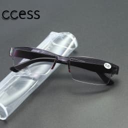 New Ultralight HD Optical Reading Glasses Women Half-frame Presbyopic Eyeglasses Men Eyewear Diopter +1.0 To +4.0