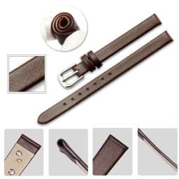 Cowhide Watch Bracelet womens fashion watchband wristwatches mini band 6mm 7mm 8mm 10mm 12mm red white color small strap