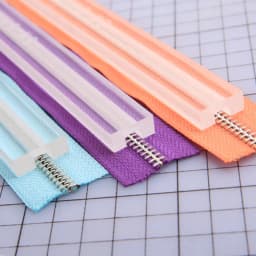 1Pcs Acrylic Template Sewing Accessories for Leather 3# 5# Zipper Glue Leak Proof Acrylic Ruler
