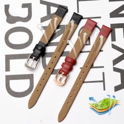 Cowhide Watch Bracelet Women fashion Watchband Wristwatches Mini Band 6mm 7mm 8mm 10mm 12mm 14mm Small Size Watch strap