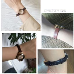 Cowhide Watch Bracelet Women fashion Watchband Wristwatches Mini Band 6mm 7mm 8mm 10mm 12mm 14mm Small Size Watch strap