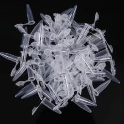 50/100/300pcs 0.2ML, 0.5ML, 1.5ML With Scale Lab Centrifugal Tubes With Pointed Bottom and Cap Centrifuge Tubes Vial