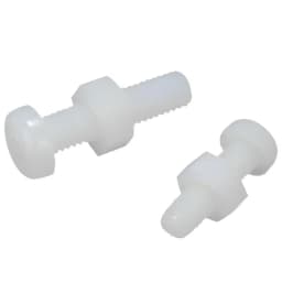 150pcs White Nylon Hex Screw M2 M2.5 M3 M4 M5 Bolt Nut Standoff Spacer Kit with Plastic Box Corrosion Resistant