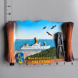 Azerbaijan Fridge Magnets Tourist Souvenir BAKU 3D Resin Magnets Armenia Jordan Collection Travel Gift Home Refrigerators Decor