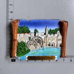 Azerbaijan Fridge Magnets Tourist Souvenir BAKU 3D Resin Magnets Armenia Jordan Collection Travel Gift Home Refrigerators Decor