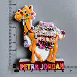 Azerbaijan Fridge Magnets Tourist Souvenir BAKU 3D Resin Magnets Armenia Jordan Collection Travel Gift Home Refrigerators Decor