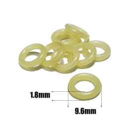 High Strength Polyurethane Orings O-ring for 8mm Quick Disconnect 90 Duro, Diving, Mountaineering, Firefighting, Paintball