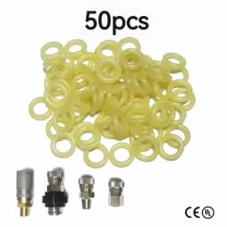High Strength Polyurethane Orings O-ring for 8mm Quick Disconnect 90 Duro, Diving, Mountaineering, Firefighting, Paintball