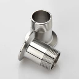 304 Stainless Sanitary Male Thread Pipe Adapter Coupler 3/8' 1/2' 3/4' 1' BSP 1.5' 2' Tri Clamp Ferrule 50.5mm Household