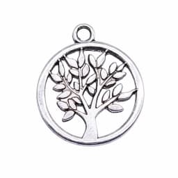 WYSIWYG 20pcs 17x17mm 3 Colors Tree Of Life Charms Pendant For Jewelry Making DIY Jewelry Findings