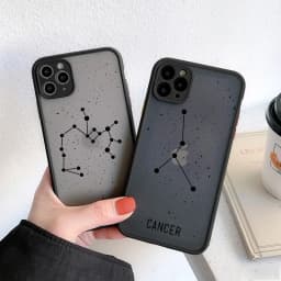 Twelve Constellations Phone Case For IPhone 17 16 15 Pro X XR XS Max Cases For IPhone 11 12 13 14 Pro Max Plus Mini Back Cover