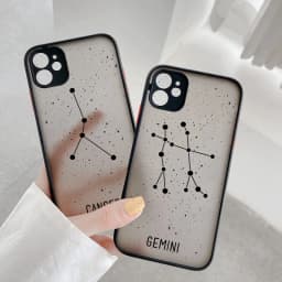 Twelve Constellations Phone Case For IPhone 17 16 15 Pro X XR XS Max Cases For IPhone 11 12 13 14 Pro Max Plus Mini Back Cover