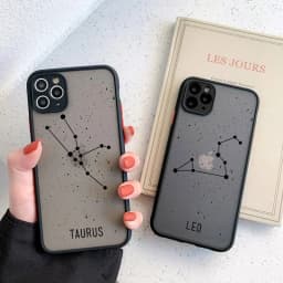 Twelve Constellations Phone Case For IPhone 17 16 15 Pro X XR XS Max Cases For IPhone 11 12 13 14 Pro Max Plus Mini Back Cover