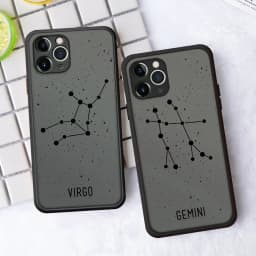 Twelve Constellations Phone Case For IPhone 17 16 15 Pro X XR XS Max Cases For IPhone 11 12 13 14 Pro Max Plus Mini Back Cover