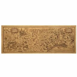Harried Magic School The Marauder's Map of Wizarding World Potter Cosplay Ticket Admission Letter Of Hogwartst School Toy Gift